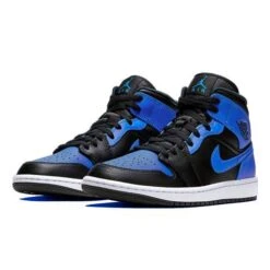 Nike Air Jordan 1 Mid Royal -Nike || ADIDAS Soldes Magasin nike 554724077 air jordan 1 mid royal 3 e