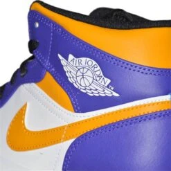 Chaussures Nike Air Jordan 1 Los Angeles Lakers DQ8426517 -Nike || ADIDAS Soldes Magasin nike dq8426517 air jordan 1 los angeles lakers 9 e