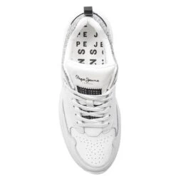 Pepe Jeans White Arrow Glam -Nike || ADIDAS Soldes Magasin pepe jeans pls31341800 white arrow glam 5 e