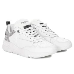 Pepe Jeans White Arrow Glam -Nike || ADIDAS Soldes Magasin pepe jeans pls31341800 white arrow glam 9 e